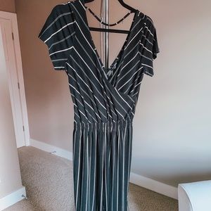 Express Striped jumpsuit